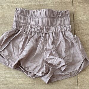 FP Movement by Free People High-Waisted Lavender Shorts